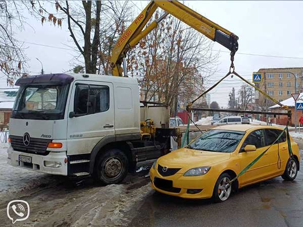 Евакуатор-маніпулятор у Вінниці